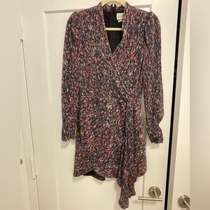 Saylor Floral Wrap Dress